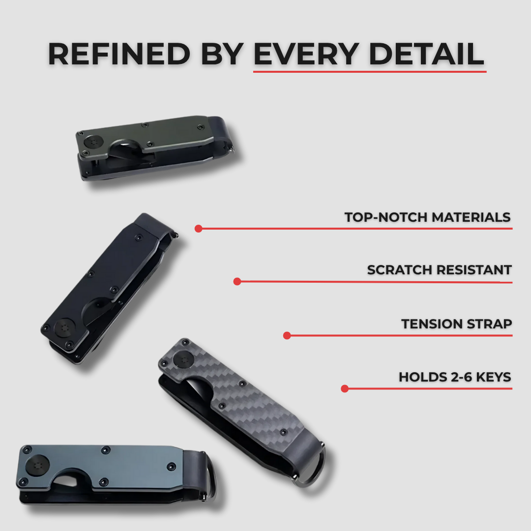 FORGED CARBON KEY CASE