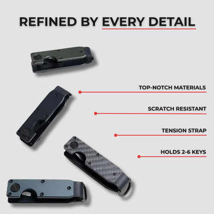 FORGED CARBON KEY CASE